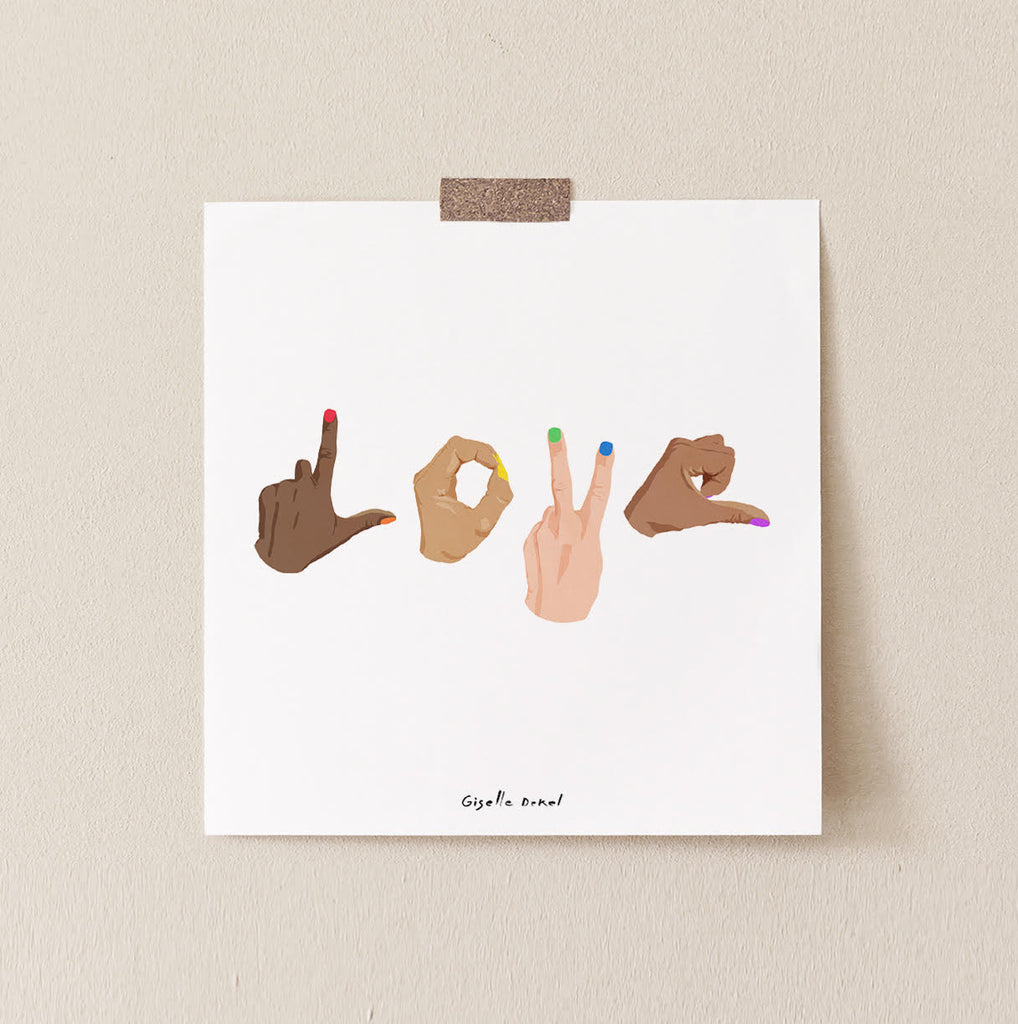Love is Love - S   הדפס אומנותי
